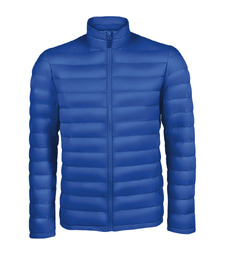 Куртка мужская Wilson Men, ярко-синяя с логотипом
