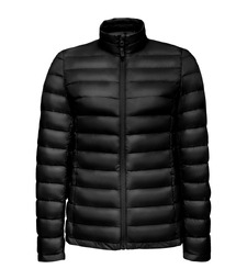 Куртка женская Wilson Women, черная с логотипом