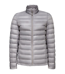 Куртка женская Wilson Women, серая с логотипом