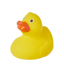Quack утка для снятия стресса - Желтый с логотипом