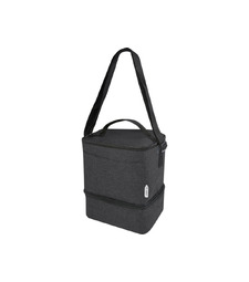 Tundra, сумка-холодильник из переработанного PET-пластика, для обеда, на 9 банок - Heather Charcoal с логотипом