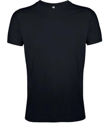 Футболка мужская Regent Fit 150, черная с логотипом