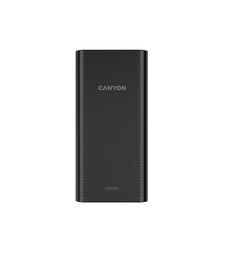 Портативный аккумулятор Canyon PB-2001 (CNE-CPB2001B), черный (Р) с логотипом