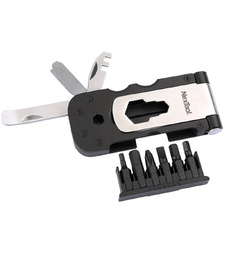 Мультитул Nextool Bicycle Tool, черный (NE0122) с логотипом