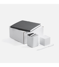 Набор Square, белый с логотипом
