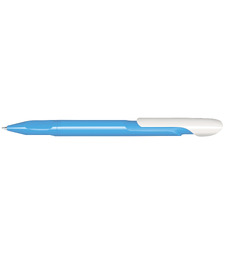 3274 ШР Evoxx Duo Polished Recycled голубой 279/белый с логотипом