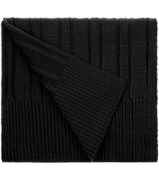 Шарф Knit Beat, черный с логотипом