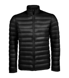 Куртка мужская Wilson Men, черная с логотипом