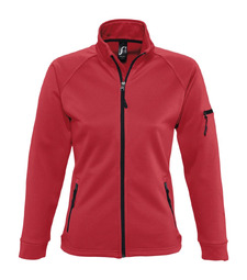 Куртка флисовая женская New Look Women 250, красная с логотипом