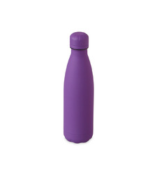 Вакуумная термобутылка Vacuum bottle C1, soft touch, 500 мл, фиолетовый с логотипом