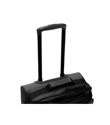 Сумка на колесах TORBER РИТМ, черный, полиэстер 900D с PU покрытием, 47 х 34 х 21,5 см, 32 л с логотипом