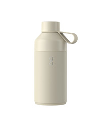 Бутылка для воды Ocean Bottle с вакуумной изоляцией объемом 750 мл, песочный с логотипом