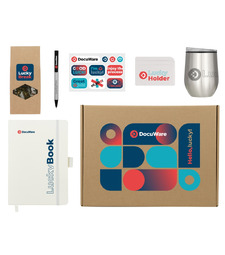 Welcome pack Warm welcome, белый с логотипом