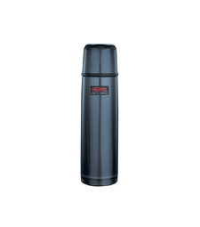 Термос из нерж. стали тм THERMOS FBB-750BC Midnight Blue 0.75L, темно-синий с логотипом