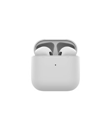 Беспроводные наушники HIPER TWS Lazo X12 White (HTW-LX12) Bluetooth 5.3 гарнитура, Белый (Р) с логотипом