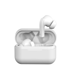 Беспроводные наушники HIPER TWS Alpha PX8 (HTW-APX8) Bluetooth 5.0 гарнитура, Белый (Р) с логотипом