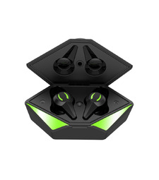 Беспроводные наушники HIPER TWS Mercury X12 (HTW-MX12) Bluetooth 5.1 гарнитура, Черный (Р) с логотипом