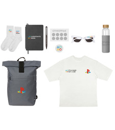 Welcome pack Welcome Aboard!, серый с логотипом
