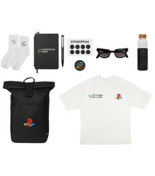 Welcome pack Welcome Aboard!, черный с логотипом