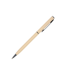 Ручка шариковая автоматическая BrunoVisconti® PALERMO цвет корпуса пудровый, soft-touch, 0.7 мм с логотипом