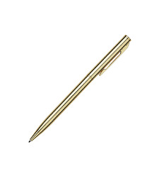 Ручка шариковая автоматическая BrunoVisconti® PALERMO цвет корпуса золотой, 0.7 мм с логотипом