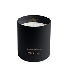 Ароматическая свеча Wellmark Tender Affection - сплошной черный с логотипом