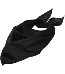 Шейный платок Bandana, черный с логотипом