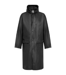 Дождевик RainDrop, черный с логотипом