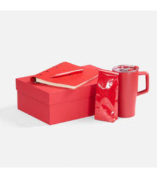 Набор Ringo Tea, красный с логотипом