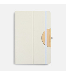 Блокнот Enviro, белый с логотипом