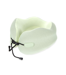 Подушка для путешествий с эффектом памяти Memo Pillow PRO M/L Cuban Green с логотипом