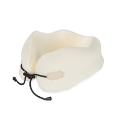 Подушка для путешествий с эффектом памяти Memo Pillow PRO M/L Thames Rice с логотипом