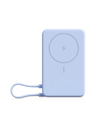 Внешний аккумулятор Xiaomi Magnetic Power Bank 10000 with Built-in Stand Blue с логотипом