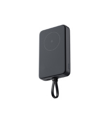 Внешний аккумулятор с кабелем Xiaomi 33W Magnetic Power Bank 10000mAh (Integrated Cable) Gray с логотипом