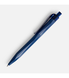 Ручка шариковая Prodir QS20 PMT-T, синяя с логотипом