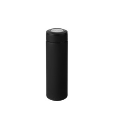 Вакуумный термос Vacuum Flask C1, soft touch, 420мл, черный с логотипом