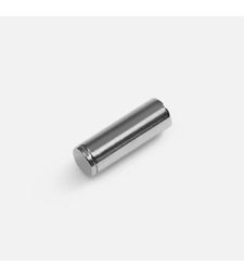 Наконечник для шнурка Nozzle, ver.2, серебристый (хром) с логотипом