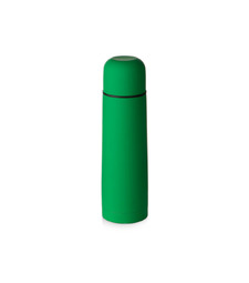 Термос Ямал Soft Touch без чехла, 500мл, зеленый классический (P) с логотипом