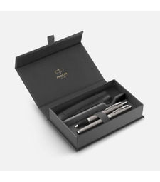 Набор Parker IM Essential Stainless Steel CT, серебристый с логотипом