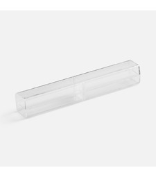 Футляр Crystal для 1 ручки, прозрачный с логотипом