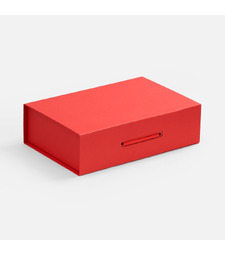 Коробка Case, красная с логотипом