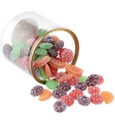Карамель леденцовая Candy Crush, со вкусом фруктов, с прозрачной крышкой с логотипом