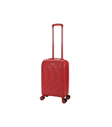 Чемодан TORBER В Отпуск, красный, ABS-пластик, 37 х 25 х 56,5 см, 36 л, 2,5 кг с логотипом