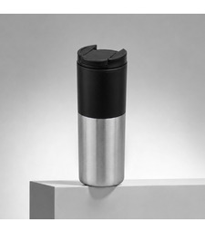 Термокружка Vertex 450 мл, черный с логотипом