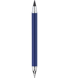 Ручка шариковая и вечный карандаш VEGA Синяя 3035.01 с логотипом