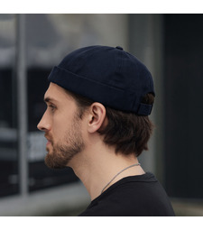 Шапка Docker Hat, темно-синий с логотипом