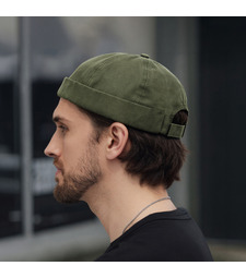 Шапка Docker Hat, хаки с логотипом
