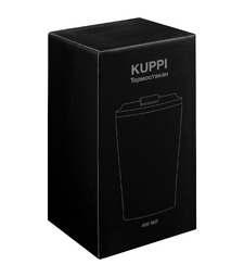 Термостакан Kuppi, красный с логотипом