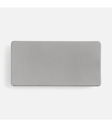 Значок Magnet Matto, серебристый с логотипом