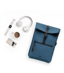 Рюкзак NINETYGO URBAN.DAILY Backpack, синий с логотипом